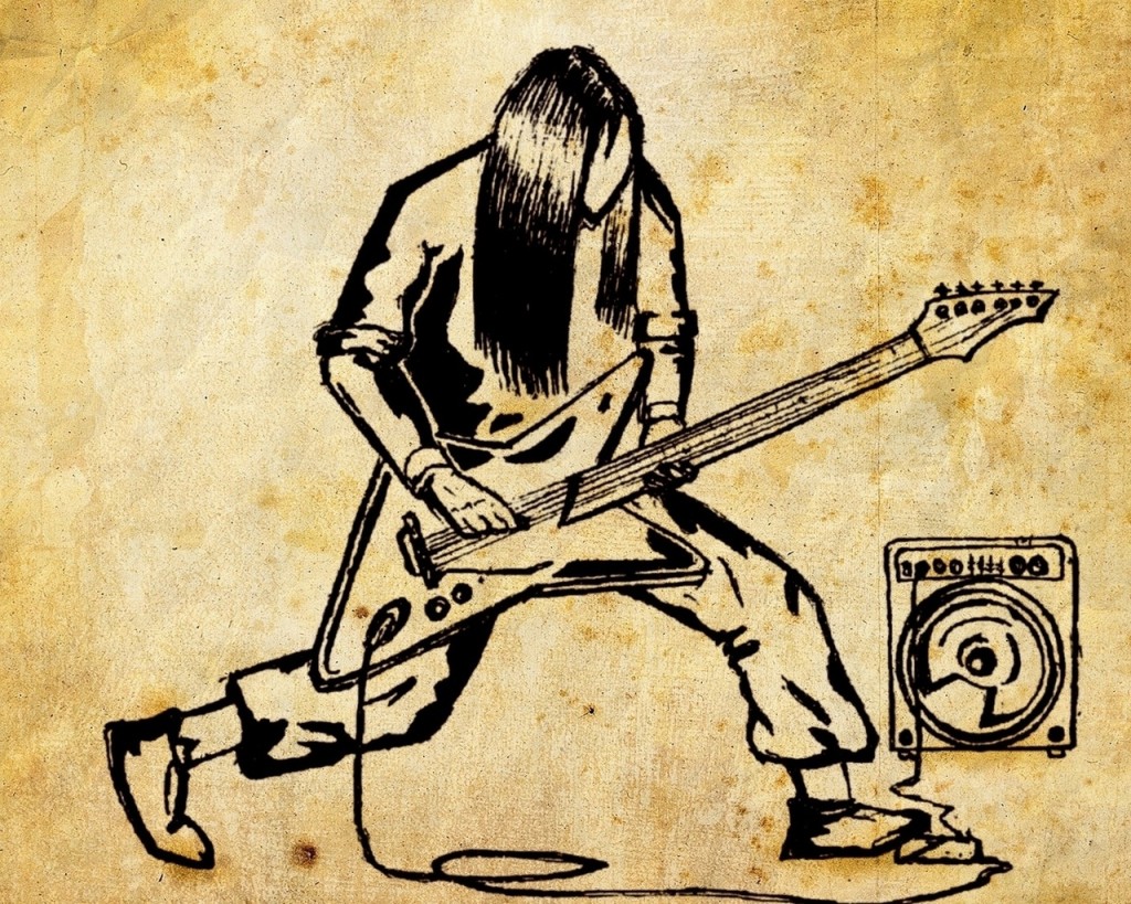 рок гитара